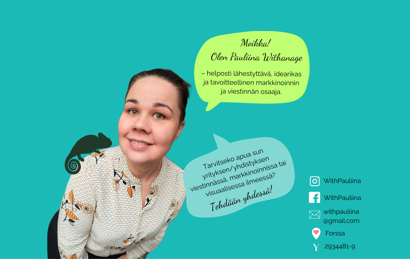 Pauliina Withanage, digitaalisen sisällöntuotannon asiantuntija, yrittäjä